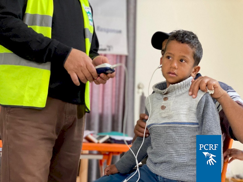  PCRF's Hearing Aid Distribution in UKRAINE AND GAZA