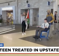 FOX 4 Carolina - Teenager from UKRAINE AND GAZA injured in airstrike arrives in Greenville for treatment